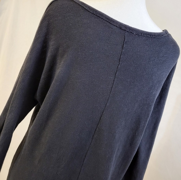 Women's Pull&Bear sweater small pre-owned used great blue patterned aztec - Picture 2 of 8